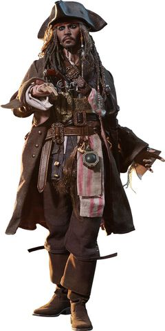 Figurine Hot Toys - Pirates Des Caraibes - Dead Men No Tales - Jack Sparrow
