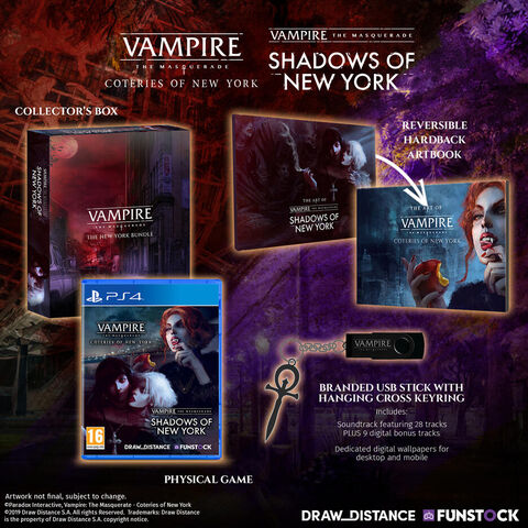 Vampire The Masquerade Coteries And Shadows Of Ny Collector Edition