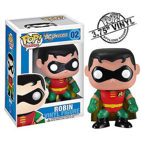Figurine Funko Pop! N°02 - Batman - Robin