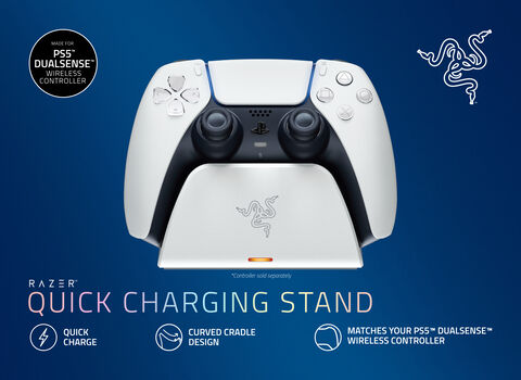 Razer Quick Charging Stand - pour Manette PS5 (Charge Rapide