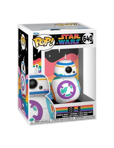 Figurine Funko Pop! N° - Star Wars - Pride 2023- Bb-8