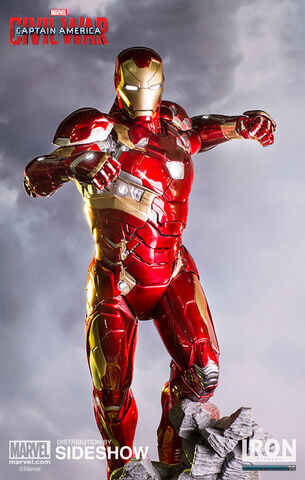 Statuette Iron Studios - Captain America Civil War - Iron Man Mark Xlvi 1/4