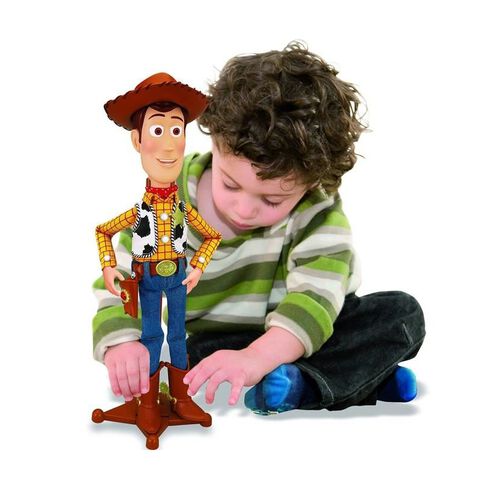 Figurine Signature - Toy Story - Shérif Woody Parlant (fr) - DISNEY