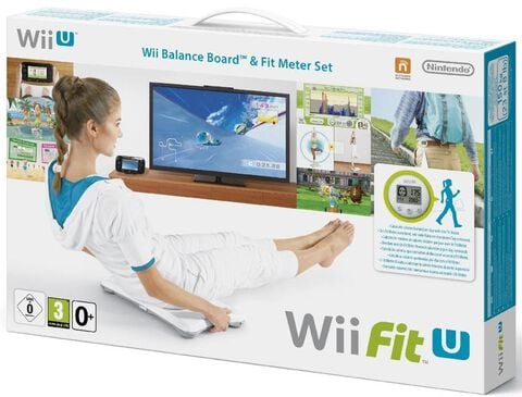 Wii Fit U + Wii Fit Meter + Balance Board