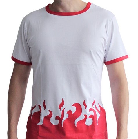 T-shirt - Naruto Shippuden - 4th Hokage - Blanc - Taille M