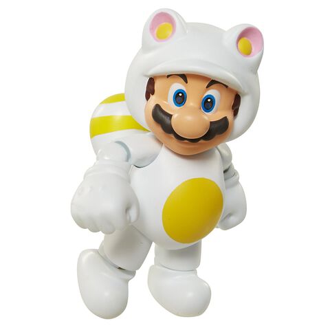 Figurine - Nintendo - Mario Tanuki Blanc