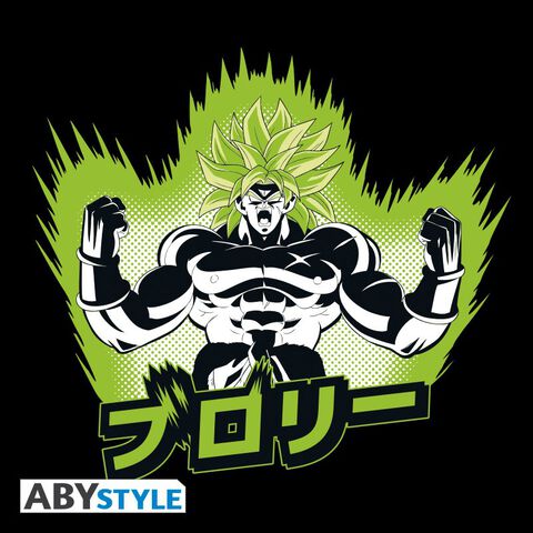 T-shirt - Dragon Ball Super : Broly - Broly Noir Taille M