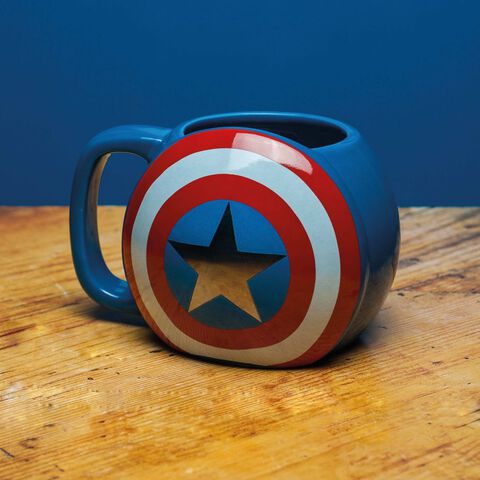 Mug - Captain America - Bouclier 3d