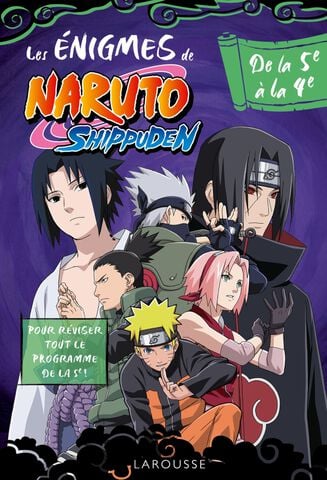 Livre - Naruto Shippuden -  Enigmes De La 5e à La 4e