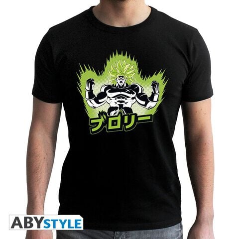 T-shirt - Dragon Ball Super : Broly - Broly Noir Taille L