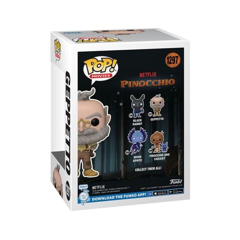 Figurine Funko Pop! N°1297 - Pinocchio Netflix - Geppetto