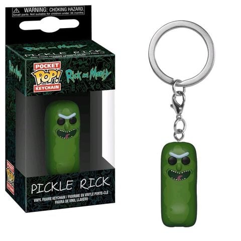 Porte-cles - Rick Et Morty - Pop Pickle Rick