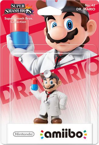 Figurine Amiibo N°42 Smash Dr Mario