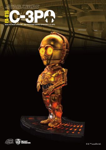 Figurine Egg Attack - Star Wars - C3po Ep.v