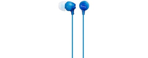 Ecouteurs intra-auriculaires bleus avec micro SONY MDR-EX15AP