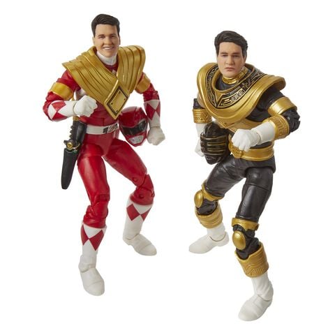 Figurine - Power Rangers - Pack 2 Figurines Premium 15 Cm (exclusivité Micromani