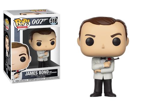 Figurine Funko Pop! N°524 - James Bond - Sean Connery Costume Blanc