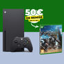 Pack Console Xbox Series neuve ou d'occasion avec le jeu Monster Hunter Wilds