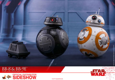 Figurine Hot Toys - Star Wars Episode VIII - Bb-8 & Bb-9e - Twin Pack