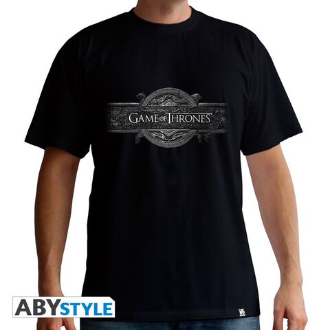 T-shirt - Game Of Thrones - Logo De Démarrage Taille L