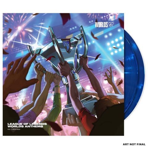 Vinyle -  League Of Legends Worlds Anthems Vol 1: 2014-2023 1xlp (worlds Blue)