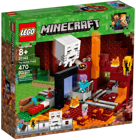 Lego - Minecraft - 21143 - Le Portail Du Nether