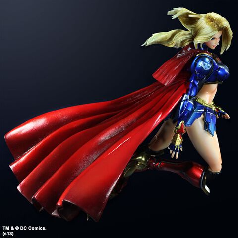 Figurine - Dc Comics - Variant Play Arts Kai Vol 3 Figurine Supergirl 26 Cm