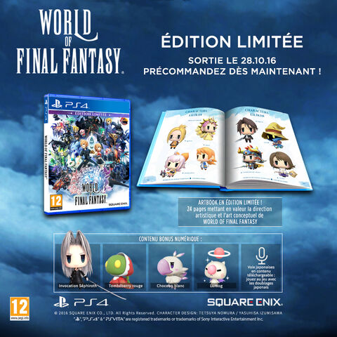 World Of Final Fantasy Edition Limitee