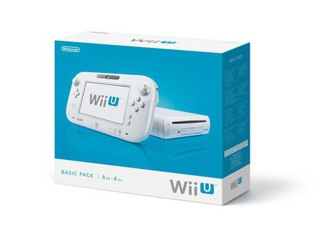 Nintendo Wii U Pack Basic 8 Go Blanc