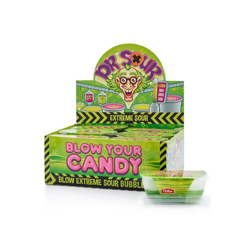 Bonbons - Dr Sour Blow Your Candy 40 Gr X 12
