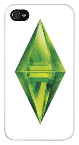 Coque Iphone 4/4s The Sims + écran Protection