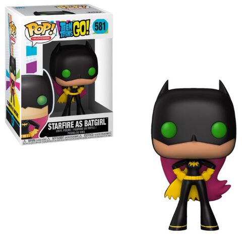 Figurine Funko Pop! N°581 - Teen Titans Go! S3 - Starfire En Batgirl