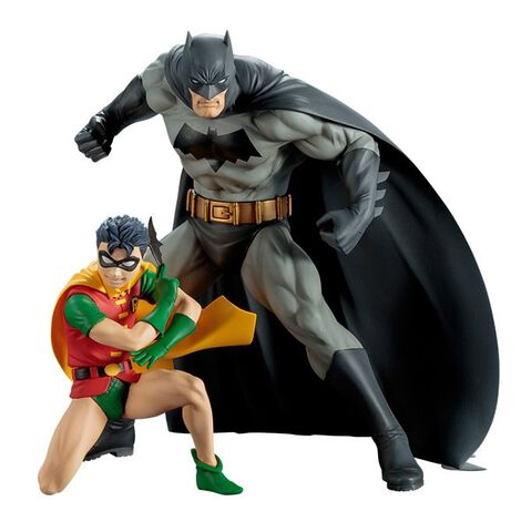 Statuette Kotobukiya - Dc Universe - Batman & Robin Artfx+