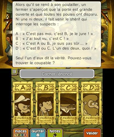 Le Professeur Layton et l'héritage des Aslantes (Nintendo 3DS