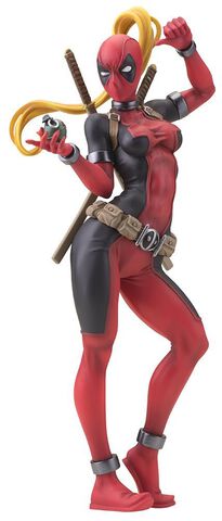 Statuette Kotobukiya - Marvel Bishoujo - 1/7 Lady Deadpool 24 Cm