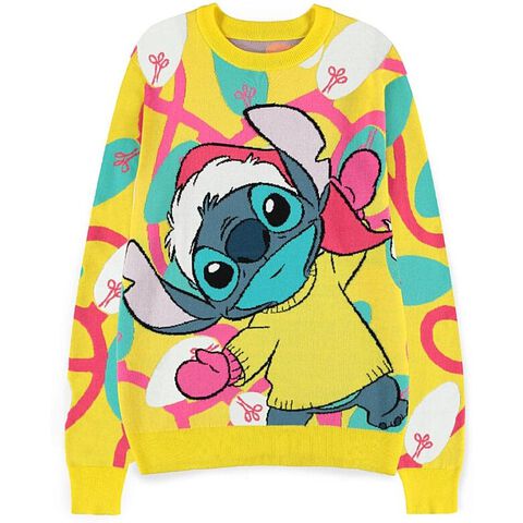 Pull De Noel - Lilo & Stitch - Pull De Noel Lilo & Stitch Taille L