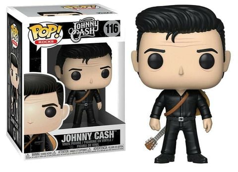 Figurine Funko Pop! N°116 - Johnny Cash - Johnny Cash En Noir
