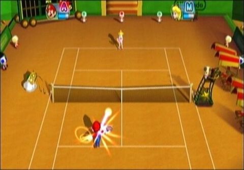 Nouvelle Facon De Jouer Mario Power Tennis