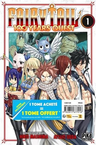 Manga - Fairy Tail - 100 Years Quest Pack Offre Découverte Tome 01 Et T02