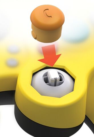 Manette Filaire Fight Pad Pikachu Licence Nintendo (exclusivité Micromania)