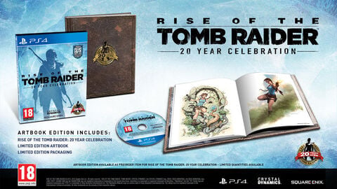 Rise Of The Tomb Raider 20 Year Celebration Steelbook Edition
