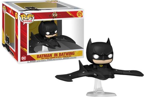 Figurine Funko Pop! Ride N°121 - Flash - Batman Dans La Batmobile