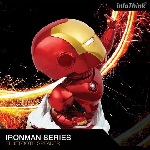 Enceinte Bluetooth - Marvel - Infothink Iron Man