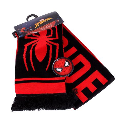 Echarpe - Spider-man - Noir Et Rouge