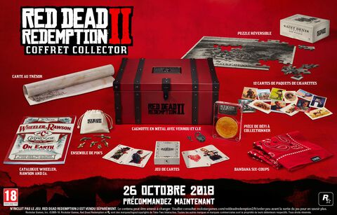 Coffret Collector Red Dead Redemption 2 Ps4/x1