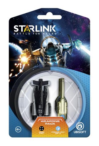 Figurine Starlink Pack D'armes  Iron Fist + Freeze Ray Toys