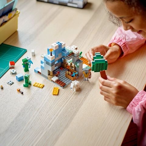 Lego - Minecraft - Les Pics Gelès