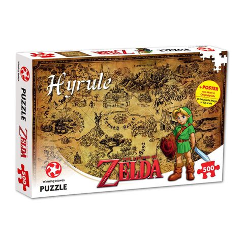 Puzzle  - Zelda-hyrule - 500 Pieces