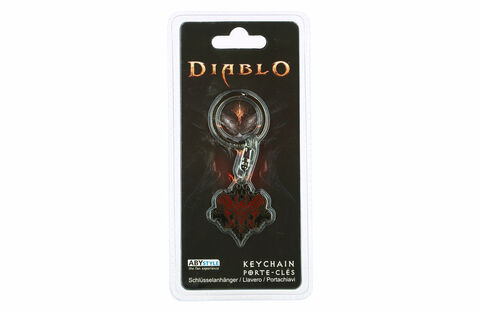 Porte-cles 3d - Diablo - Logo Diablo
