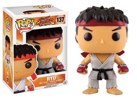 Figurine Funko Pop! N°137 - Street Fighter - Ryu